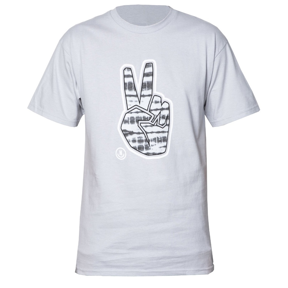 Neff Short Sleeve Peace Out Graphic T-Shirt, Grey
